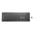 HP Wireless Premium Tastatur kabellos schwarz