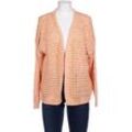 Oui Damen Strickjacke, orange, Gr. 44