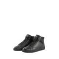 TOM TAILOR Herren High-Sneaker mit Leder, schwarz, Uni, Gr. 40