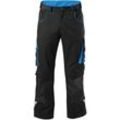 FORTIS H-Bundhose 24, schwarz/türkis, Gr. 48