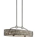 Elstead - 4 Light Pendant Bar Island Kronleuchter Light Olde Bronze, E27