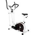 Crosstrainer CHRISTOPEIT SPORT "CT 4" rot (weiß, schwarz, rot) Schwungmasse ca. 7 kg, 8 Widerstandsstufen