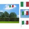 Flaggen & Windsäcke - Living Flagge Italiens 90 x 150 cm