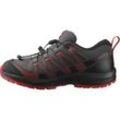 SALOMON XA PRO V8 CSWP J - Ki., magnet/black/poppy red (33 EU)