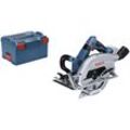 Akku-Handkreissäge BOSCH PROFESSIONAL "GKS 18V-70 L", blau, B:360mm H:254mm L:444mm, Sägemaschinen, inkl. L-Boxx, ohne Akku und Ladegerät