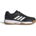 ADIDAS Kinder Handballschuhe Speedcourt, CBLACK/FTWWHT/GUM10, 35