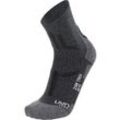 UYN Herren TREKKING 2IN SOCKS, Grey/Anthracite, 45-47