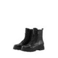 TOM TAILOR Damen Stiefeletten aus Kunstleder, schwarz, Uni, Gr. 37