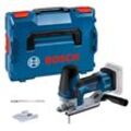 Akku-Stichsäge BOSCH PROFESSIONAL "»GST 18V-155 SC PROFESSIONAL«", blau (bosch blau professional), B:266mm H:90mm L:272mm, Sägemaschinen, ohne Akku und Ladegerät