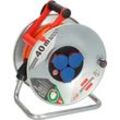 Brennenstuhl - 1198750 Garant s IP44 Kabeltrommel (40m Kabel in orange