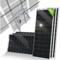 1200W Bifaziale Solarmodul Solarpanel Kit Tracking System Dual Axis (Increase 40% Power) with Tracker Controller für Solaranlage - Eco-worthy