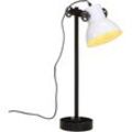 Vidaxl - Schreibtischlampe 25 w Weiß 15x15x55 cm E27