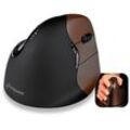 Evoluent Vertical Mouse 4 Bluetooth rechts klein Maus ergonomisch kabellos braun