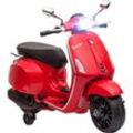 Aiyaplay - Kinder Elektro-Motorrad, 6V Kindermotorrad mit MP3, usb, FM-Radio, LED-Scheinwerfer, Kinderfahrzeug mit Trainingsrädern, 3 km/h, für 3-6