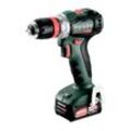 Akku-Bohrschrauber PowerMaxx bs 12 bl q, 12V 2x 2,0 Ah und Ladegerät in x 118 - Metabo