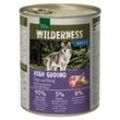 REAL NATURE WILDERNESS Nassfutter für Hunde Adult Ziege und Schaf 24x800 g