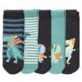 5 Paar Kinder Socken mit Dinos