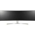 LG 49WQ95X-W Monitor 49 Zoll 2K UltraWide QHD (5 ms Reaktionszeit, 144 Hz)