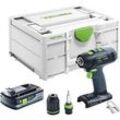 Festool Akku-Bohrschrauber T18+3 Basic + 4,0 Akku