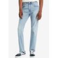 Tapered-fit-Jeans LEVI'S "502 TAPER" Gr. 33, Länge 30, blau (call it off) Herren, Jeans in elegantem, modernem Stil