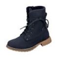 Winterstiefel LICO "Trendstiefel Linea", Gr. 34, blau, Synthetik, Schuhe