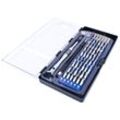 Ahlsen - 58-in-1-Magnet-Präzisions-Schraubendreher-Set, Schraubendreher-Reparaturwerkzeuge für Laptop, Computer, Brille, Laptop, Gerät