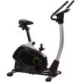 Ergometer CHRISTOPEIT SPORT "Eco 1000" Fahrradtrainer silberfarben (schwarz, silberfarben) Schwungmasse ca. 10 kg, 24 Widerstandsstufen