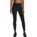 Trainingstights UNDER ARMOUR "TECH HIRISE LEGGING" Gr. S, N-Gr, schwarz, Damen, Obermaterial: 87% Polyester, 13% Elasthan, Hosen