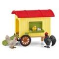 Schleich® Farm World 42572 Hühnerstall Spielfiguren-Set