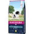 EUKANUBA Trockenfutter Hund Active Medium Breed Adult, mit Huhn 15 kg