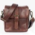 Bronkey Berlin Crossbody Ledertasche cognac | ✔️ + 100 € gratis Geschenkbox