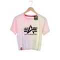 Alpha industries Damen T-Shirt, pink, Gr. 34