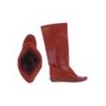 Kickers Damen Stiefel, rot, Gr. 35