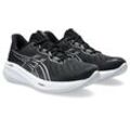 Laufschuh ASICS "GEL-CUMULUS 26" Gr. 44, schwarz-weiß (schwarz, weiß), Textil, Schuhe