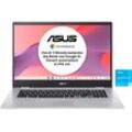 ASUS Chromebook "CX1 CX1500CKA-EJ0161" Notebooks ChromeOS, Clamshell Laptop Gr. 4 GB RAM, Pentium Silber, Google Chrome OS, silberfarben (transparent silber) Bestseller