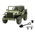 JAMARA Ride-on Jeep »Willys MB Army«, aufladbar