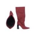 Mango Damen Stiefel, rot, Gr. 36