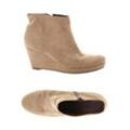 Tamaris Damen Stiefelette, beige, Gr. 40