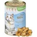 24 x 400 g Lecker.Pet® Mia's 100 % Lachs Katzenfutter Nassfutter