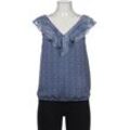 edc by Esprit Damen Bluse, blau, Gr. 38