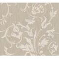 ARCHITECTS PAPER Textiltapete "Tessuto" Blumen-Tapete Floral Tapeten Wohnzimmer Schlafzimmer Küche Flur Design,, beige, B/L: 0,53 m x 10,05 m, Rollen: