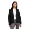 Strickjacke BETTY BARCLAY "Betty Barclay Strick-Cardigan mit Strickdetails" Gr. 42, schwarz, Damen, Strick, Obermaterial: 54% Polyester, 38% Polyacryl, 5% Wolle, 3% Elasthan., Strickjacken, Strick