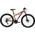 Mountainbike HUFFY Gr. 43, braun, Fahrräder, Kinder, 43cm, 27,5 Zoll (69,85cm) hinten: 27,5 Zoll (69,85cm)