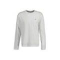 Longsleeve GANT "Longsleeve REGULAR SHIELD LONG SLEEVE 1er Pack" Gr. M, weiß, Herren, Obermaterial: 100% Baumwolle CO., Shirts