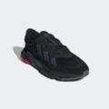 Sneaker ADIDAS ORIGINALS "OZWEEGO" Gr. 40, schwarz (core schwarz, grau five, better scarlet) Schuhe