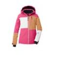 Winterjacke KILLTEC "KSW 442 GRLS SKI JCKT" Gr. 128/134, pink, Kinder, Obermaterial: 100% Polyester, Jacken