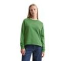 Sweatshirt MARC O'POLO DENIM "aus Organic Cotton" Gr. L, grün Damen Sweatshirts