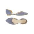 mint&berry Damen Ballerinas, blau, Gr. 42