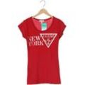 Guess Damen T-Shirt, rot, Gr. 34