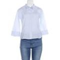 Rene Lezard Damen Bluse, blau, Gr. 34